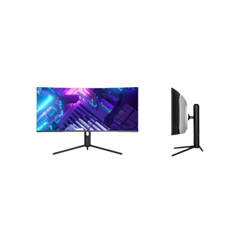 34inch 3440*1440p high quality industrial pc  144hz all in one pc desktop computer i9 curved gaming computer with wifi