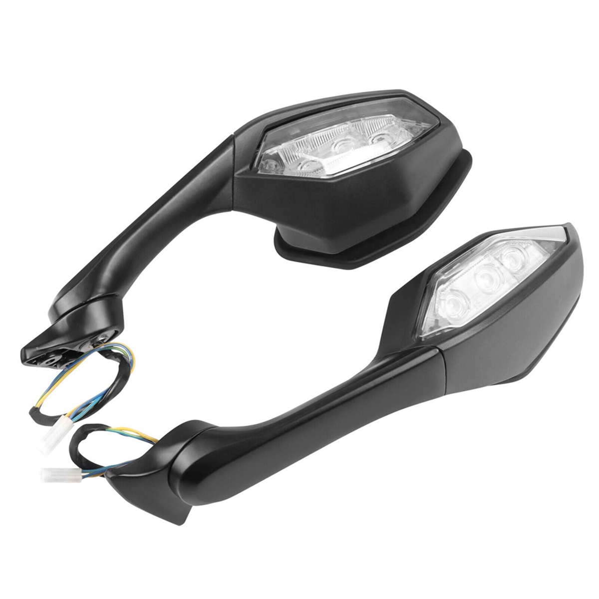 Spion sepeda motor dengan sinyal belok untuk R1 R6 YZF-R1 YZF-R6 2017 2018 2019 2020