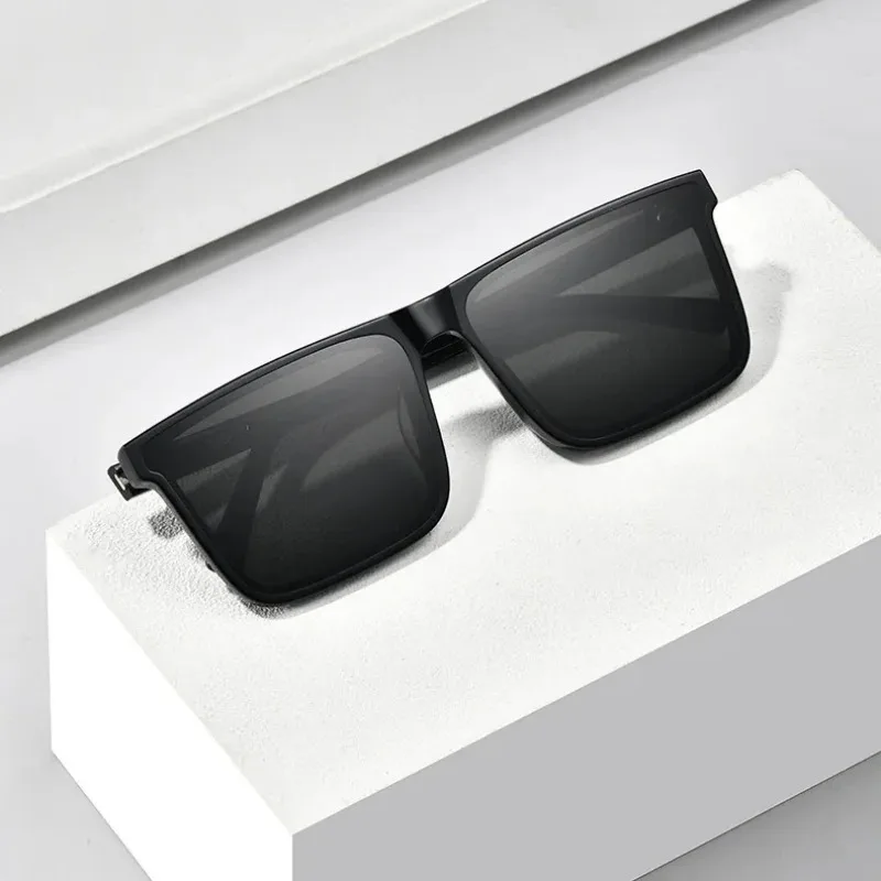 2023 새로운 선글라스 남자 운전 안티 uv 선글라스 오목 모양 숙녀 긴 프레임 선글라스 UV400 Gafas De Sol