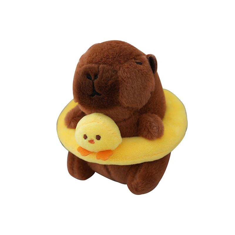 Nette Sommer Stil Capybara Anhänger Plüsch Spielzeug Puppe Tasche Hängende Ornamente Desktop Puppe Ornamente Auto Anhänger Nette Kapila Puppe