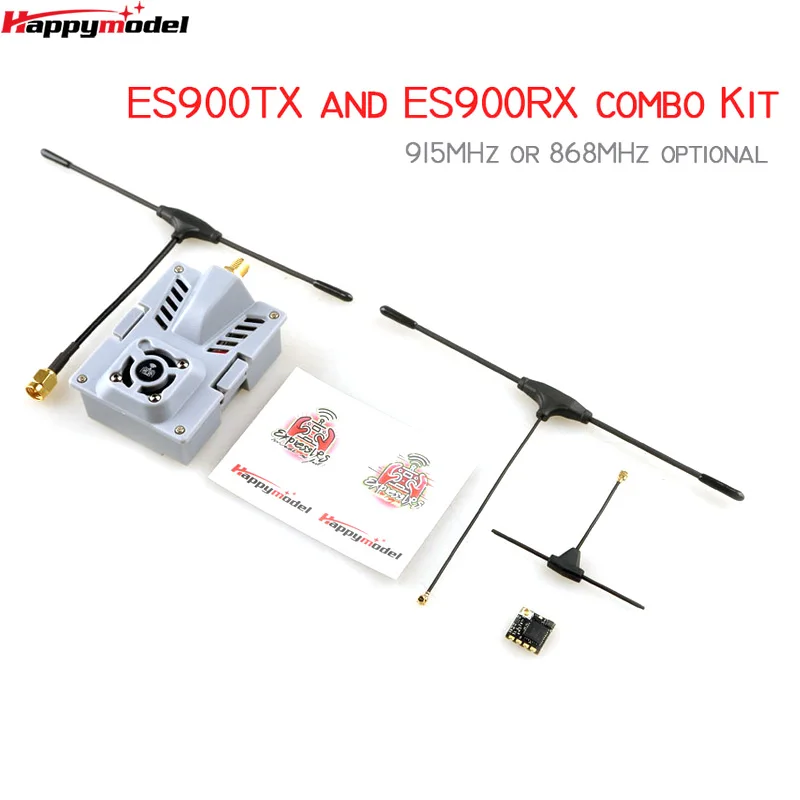 HappyModel ES900TX Modul ES900RX Empfänger 915 MHz 868 MHz ExpressLRS ELRS für RC Flugzeug FPV Long Range Drone DIY Teile