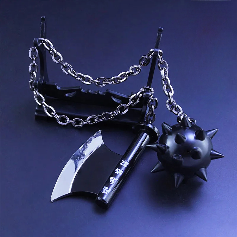 New 40cm Demo Slaye Sword The Stone Hashira Gyomei Himejima Nichirin Blade Anime Peripheral Keychain Collection Display Toys