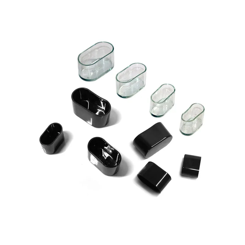 Cubierta Ovalada para pies de Silla, almohadilla protectora para patas de escritorio, taburete, muebles, 4 unidades