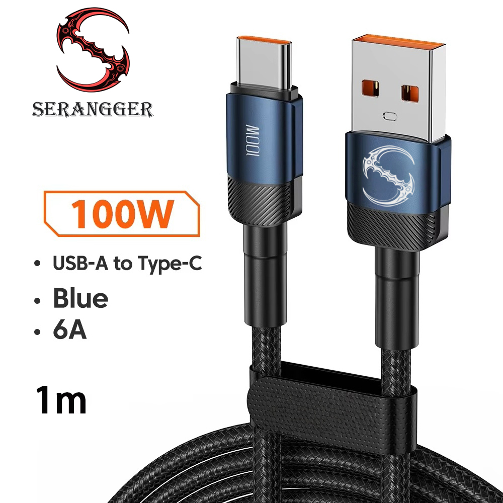 PD 100W Carga rápida 1m/2m/3m Cable USB a tipo C Cable de datos de carga rápida para Huawei Xiaomi