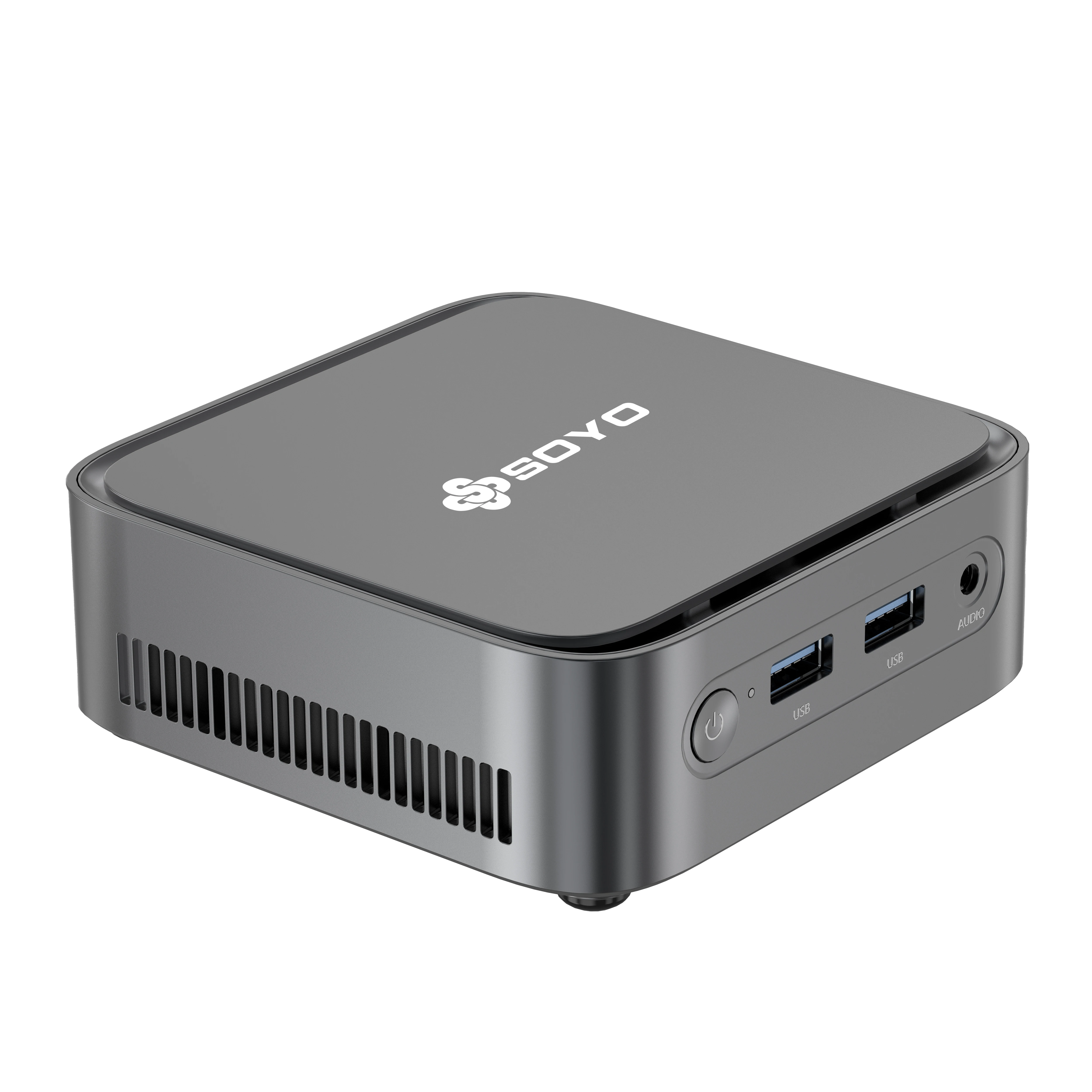 SOYO Mini PC Mini M4 Plus2 Intel 13th N150 CPU con supporto per computer SSD da 16 GB DDR4 512 GB Display 4K HDMI DP WiFi5/BT4.2/USB3.2