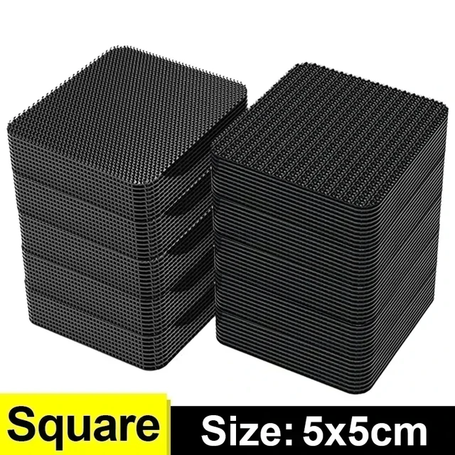 100/2pc Nuovi Adesivi di Fissaggio per Tappeto Double Sided Ad Alta Adesivo Tappeto per Auto Toppe Fisse Tappetini per Pavimenti di Casa Antiscivolo Grip Nastri
