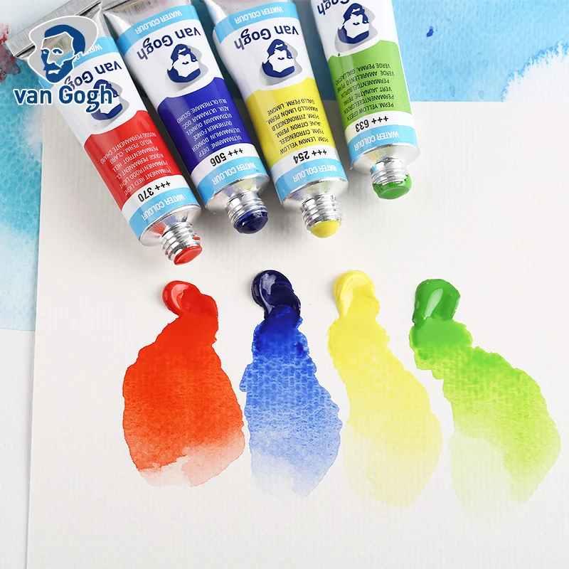 Van Gogh Ban Đầu Sơn Màu Nước Ống 10ML Trường Cao Đẳng Cấp Lightfast Và Không Phai Màu Chuyên Nghiệp Sinh Viên Nghệ Thuật Tranh Tiếp Liệu