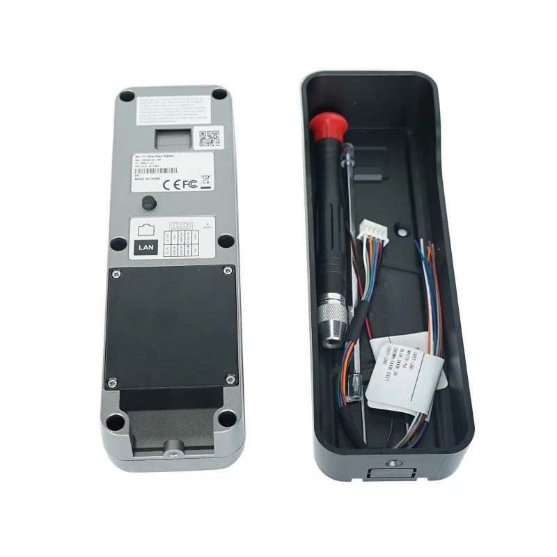 Dahua Multi-langue Stérilisation VTO2311R-WP 3PG PoE IP Villa Wi-Fi Sonnette, Interphone vidéo, Téléphone de porte IP, P2P Cloud, Station de porte