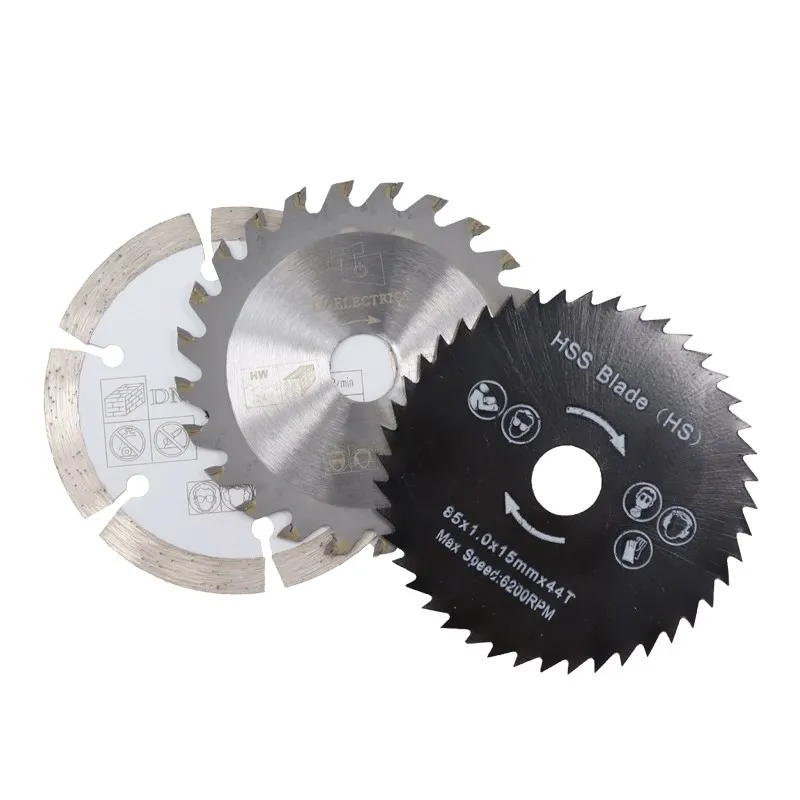 XCAN 85Mm Lưỡi Cưa Mini Đĩa Cắt Dremel Dụng Cụ Điện Gỗ Tròn Lưỡi Cưa