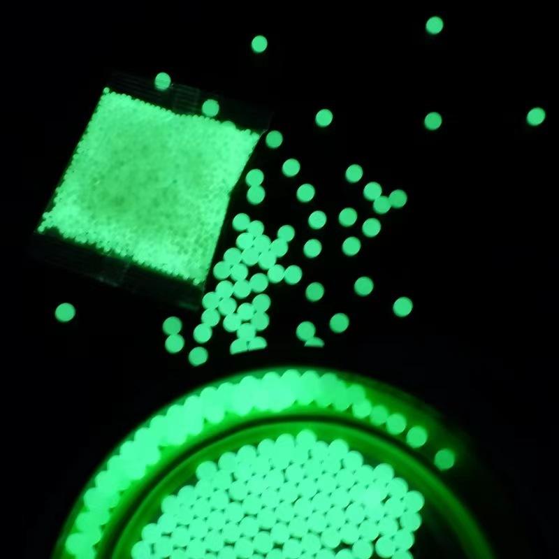 7-8 มม.เจลน้ําHydrogelลูกบอลBulletลูกปัดขวดLight In DarkเติมกระสุนSplatter Ballสําหรับเจลไฟฟ้าปืนอุปกรณ์เสริม