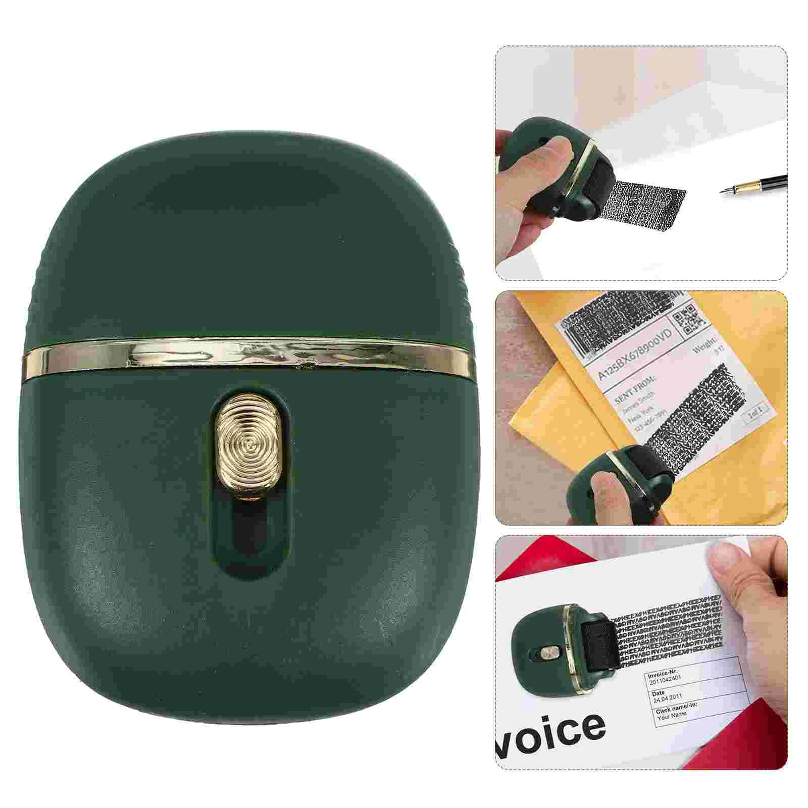 Stamp Roller ครัวเรือน Confidential Stamps สําหรับ Mailing Address Blackout ความเป็นส่วนตัว Identity Protection Multi-function ไปรษณีย์