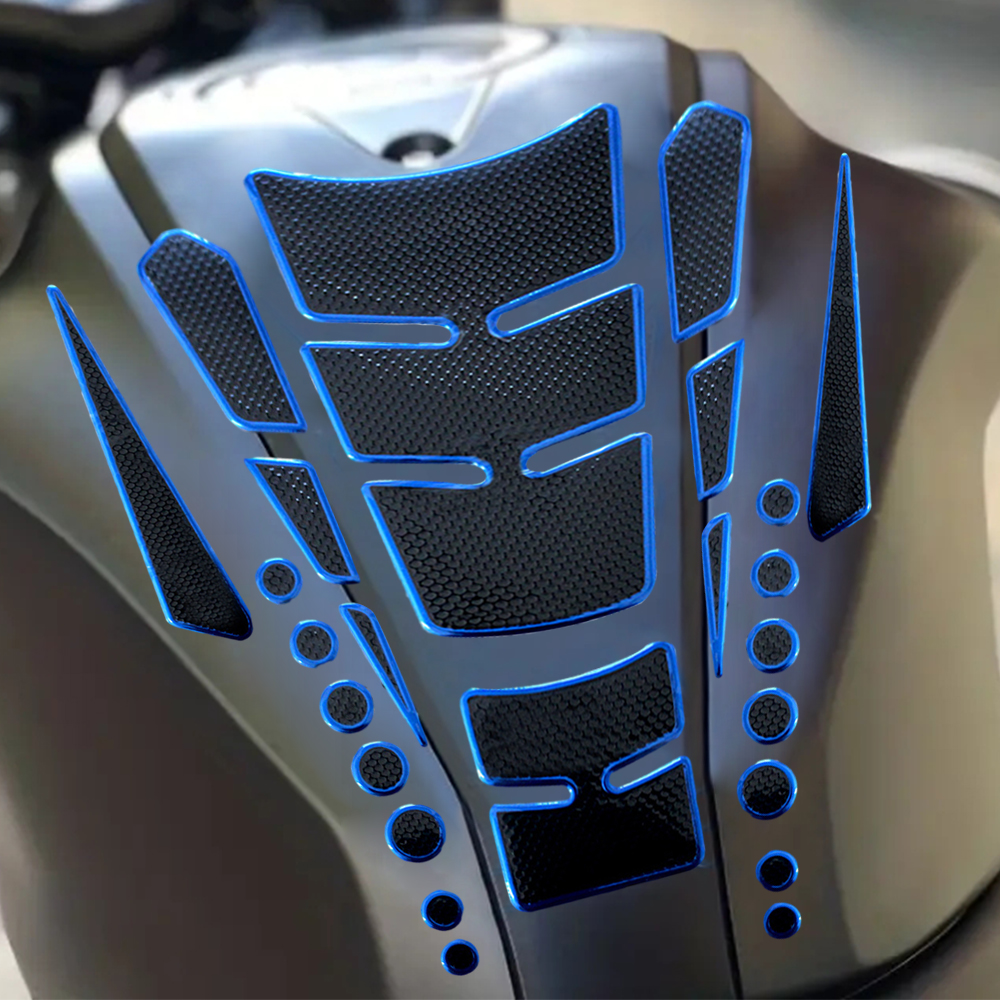 3D Car Motorcycle Gas Fuel Tank Pad Stickers Decal Motorcycle Devil Protector Fuel Racing Accessories Universal Type