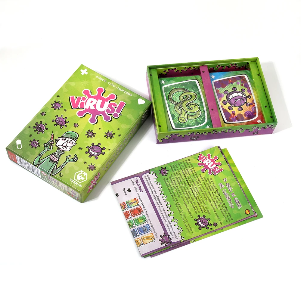 Virus! - Juego de cartas - El Juego mas-contact. Concurrentie Esška. +8 jaar VIRUS! Evolutie (Expan Brian) - Juego de Cartas (