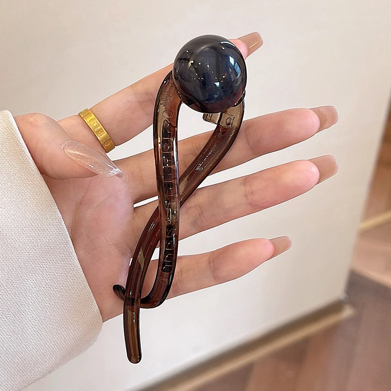 Koreańskie spinki do włosów dla kobiet eleganckie spinki do włosów dla dziewczynek akcesoria do włosów Vintage Barrettes klips w kucyk damski nakrycie głowy
