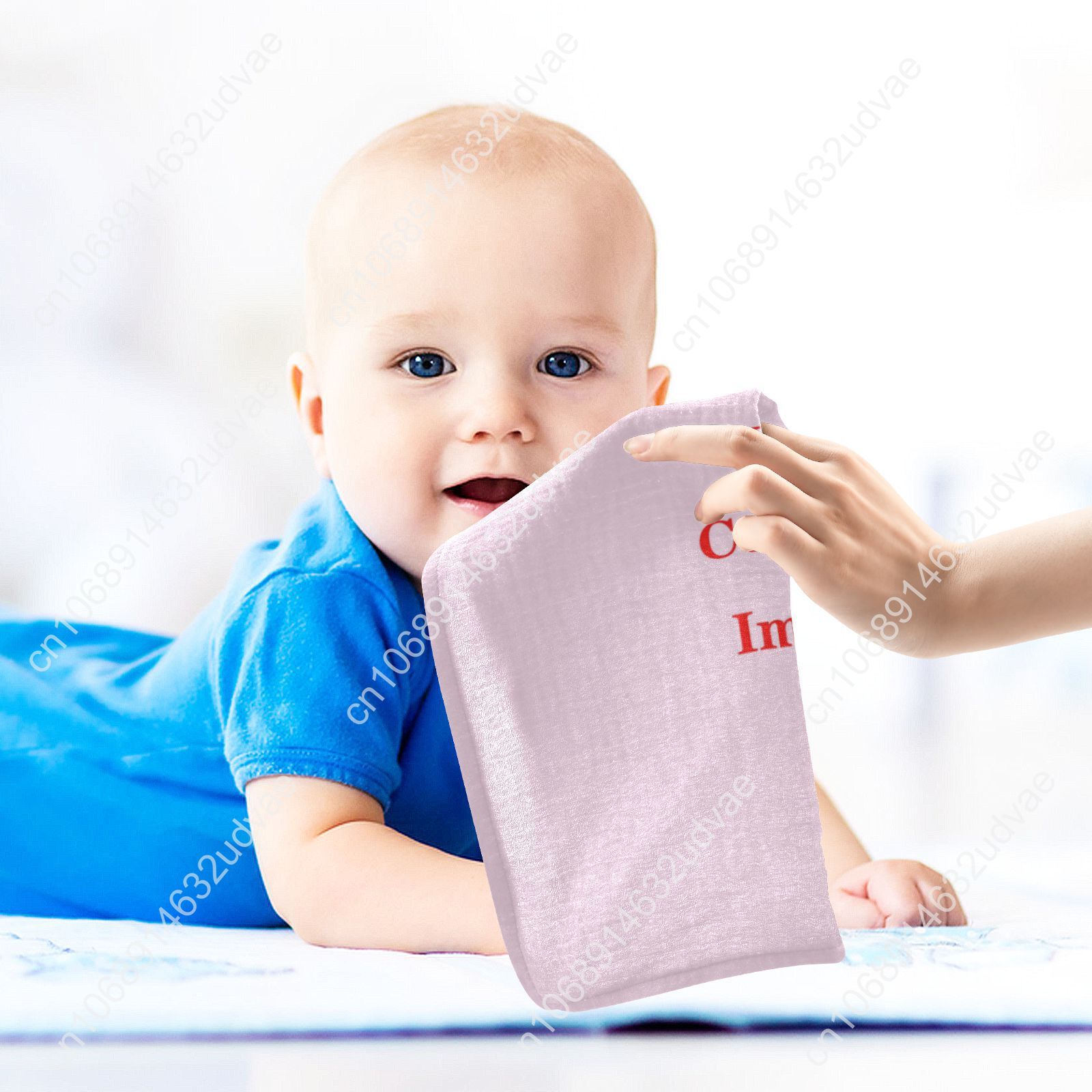 3/5PCS Baby Cotton Bath Towel Custom 4-Layer Gauze Face Washcloth Squares Hand Wipe Newborn Bathing Feeding Kids Handkerchief