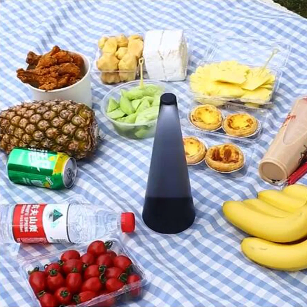 Automatischer Mückenschutzventilator, Fliegenmückenschutzventilator, batteriebetrieben, tragbare Schädlingsbekämpfung für Picknick im Freien zu Hause