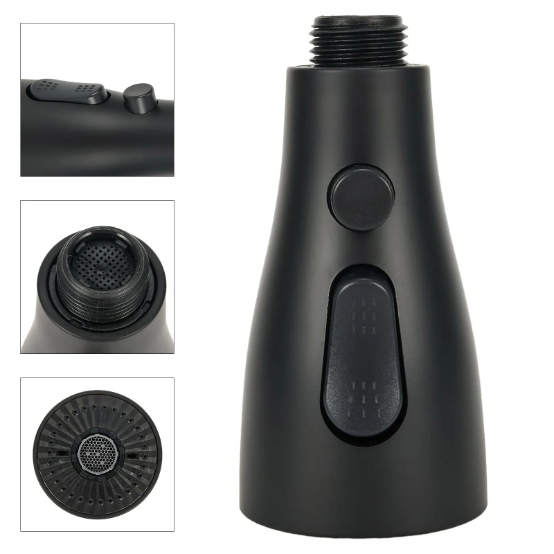 Buse de pulvérisation de robinet extractible de cuisine, 3 Modes ABS, économie d'eau, lavabo de salle de bains, évier, pomme de pulvérisation de douche pour connexion 1/2"