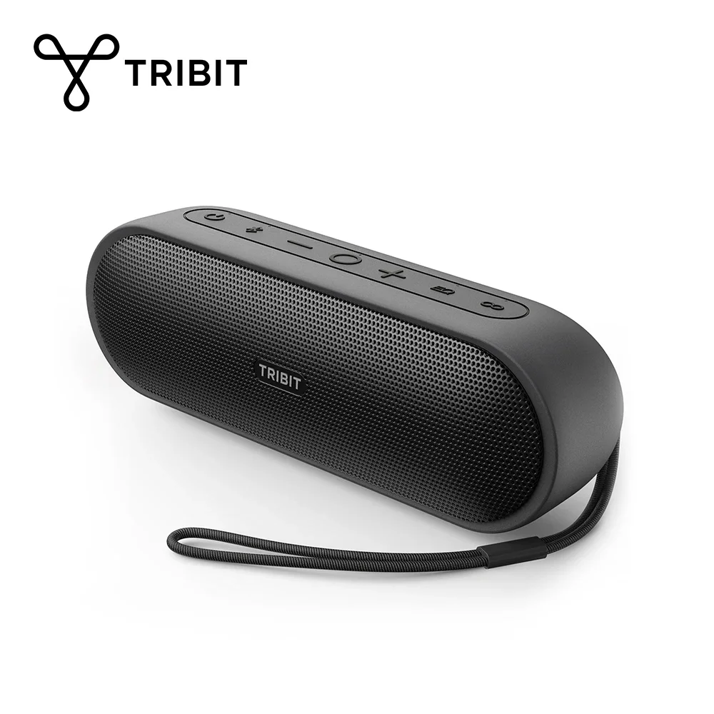Altavoz Bluetooth portátil TRIBIT XSound Plus 2, potencia de 30W, altavoz inalámbrico resistente al agua IPX7, tiempo de reproducción de 24 horas para acampar, hacer senderismo