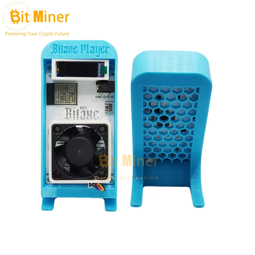 Nieuwste Btc Mining Machine Bitaxe 601 Gamma Miner crypto miner 1.2T Asic Chip Crypto Miner BTC Miner Bitcoin Miner stil thuisgebruik