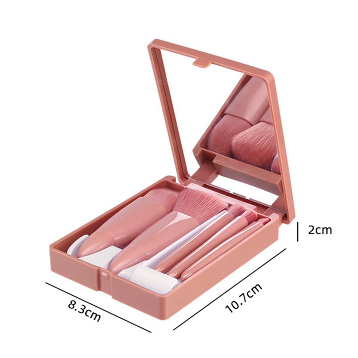 A71P Draagbare make-upborstelset voor cosmetica Foundation Blush Poeder Oogschaduw Blending Make-upborstel Beauty Tool