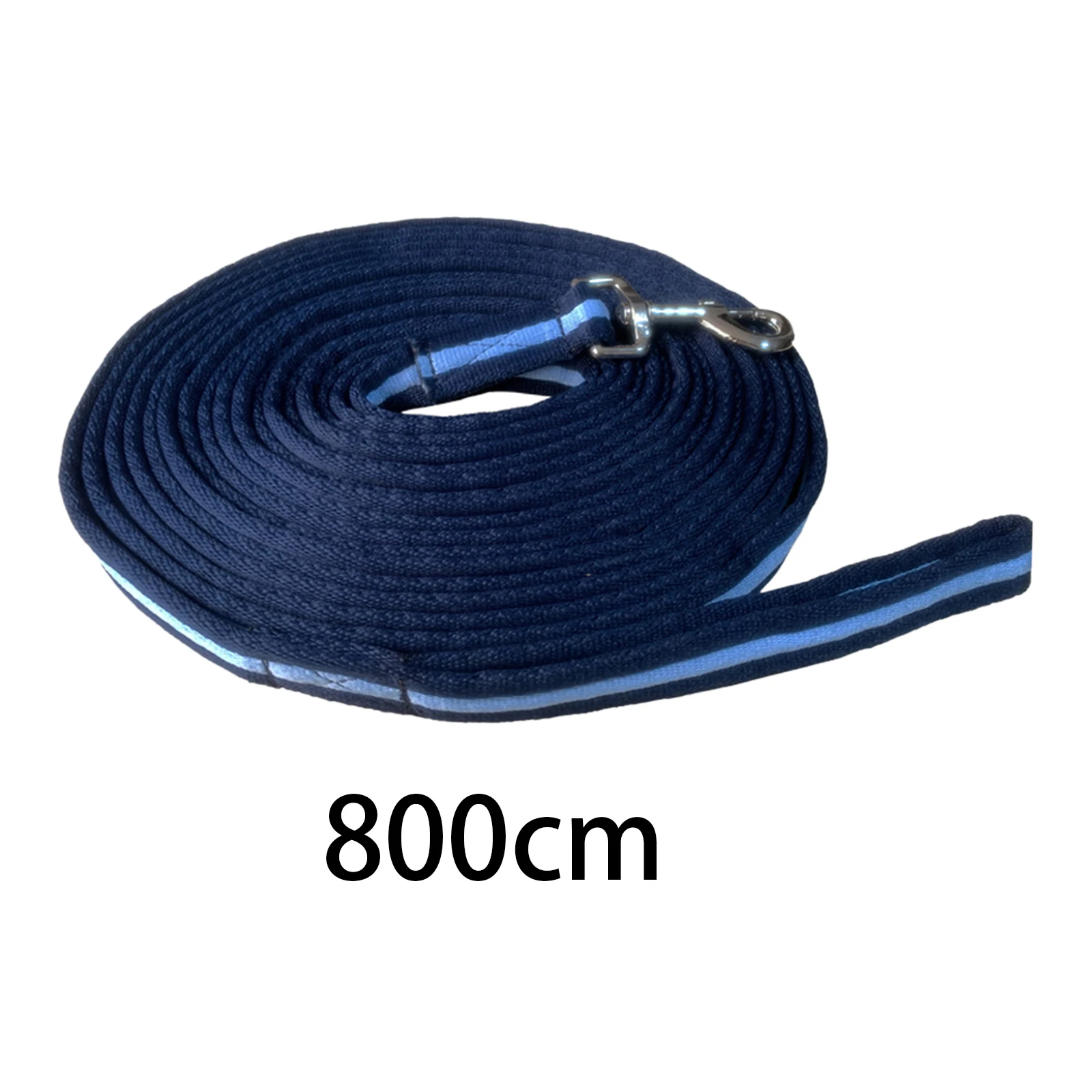 8m Cavallo Corda di Piombo Lunge Line Forte Addensato Guinzaglio di Addestramento per Cavalli per Cani Addensato Resistente Forte Obedienza Recall Corda
