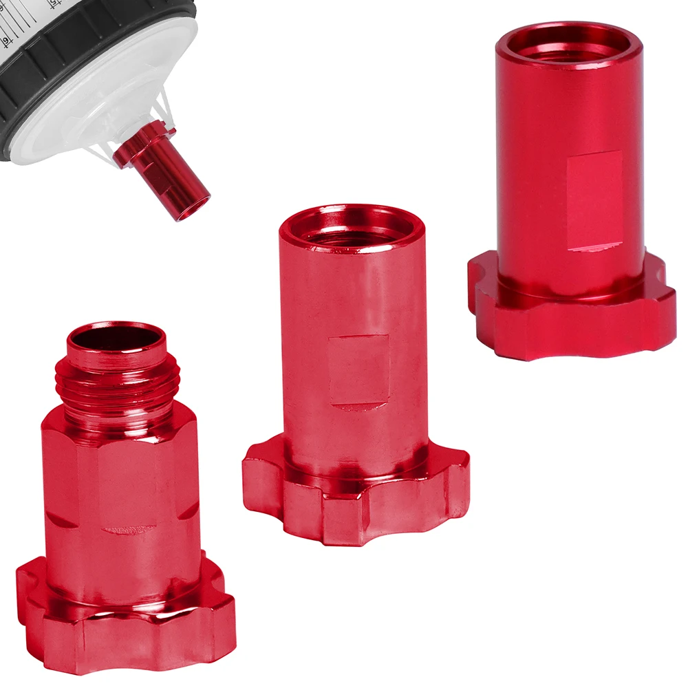 Adaptador de pistola de pulverización de conector rápido, juntas adaptadoras de taza de pistola de pulverización 16X1,5 14X1 para pistola de pulverización, taza medidora desechable