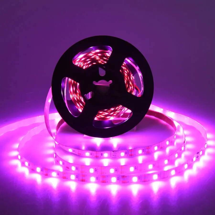 USB Full Spectrum LED Planta Crescer Luz Tira, Phyto Lâmpada, Vegetal, Flor, Mudas, Barraca, DC, 5V, 2m, 3m