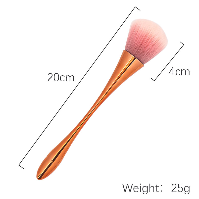 Cosmetic Brush Loose Powder Brush Oversized Highlighting Brush Blush Brush Soft Hair Makeup Fixing Powder Puff Beauty Tools