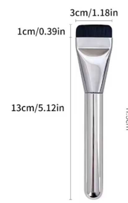 Flat Foundation brush, mask brush, makeup spatula, Liquid foundation brush, Korean cream brush, delicate makeup