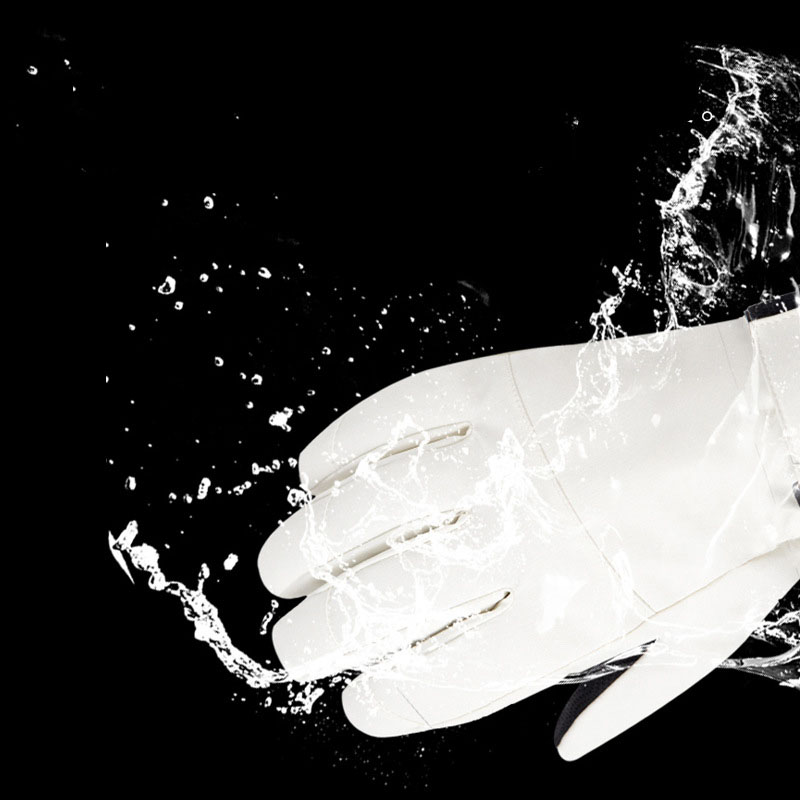 Inverno quente luvas de esqui ao ar livre grosso snowboard luvas à prova de vento à prova dwindproof água para equitação touch-screen luvas de esqui