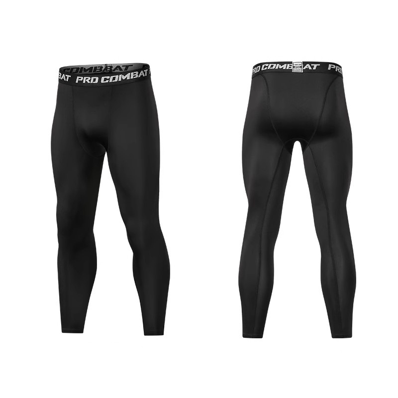 Pantalones de compresión para hombre, mallas frescas y secas, capa base deportiva, mallas para correr, pantalones cortos activos de entrenamiento atlético