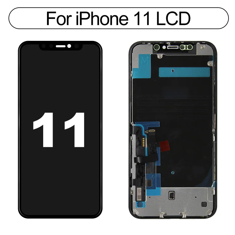 AAA+++ OLED Per iPhone 12 Mini 12 Pro MAX Display LCD Parti di ricambio per iPhone 11 11 PRO Max Display Incell No Dead Pixel