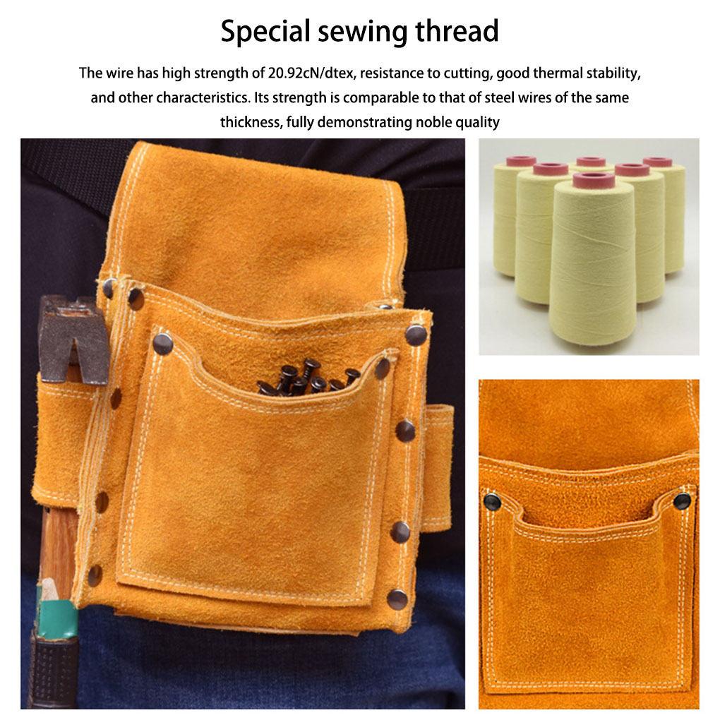 Cinturón de herramientas de cuero para construcción de carpintero, Kits de hebilla de liberación rápida, cinturones de electricista, delantal de trabajo resistente al desgaste