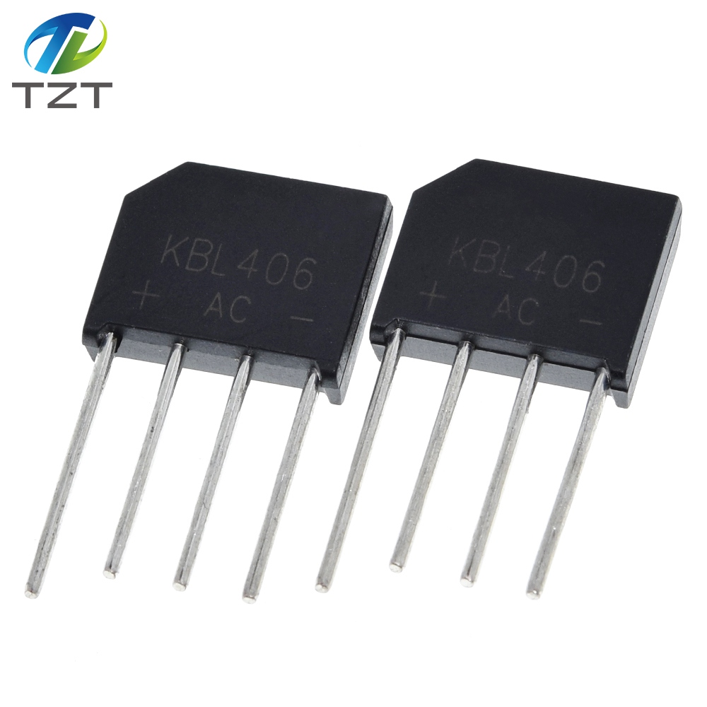 TZT 5PCS KBL406 KBL-406 4A 600V