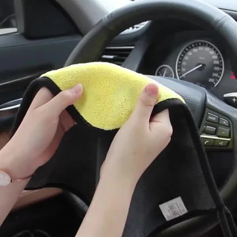 1pc 30x3 0/40/60cm toalha de microfibra para lavagem de carro pano de secagem de limpeza de carro pano de cuidados com o carro toalha de microfibra pano de microfibra para carro