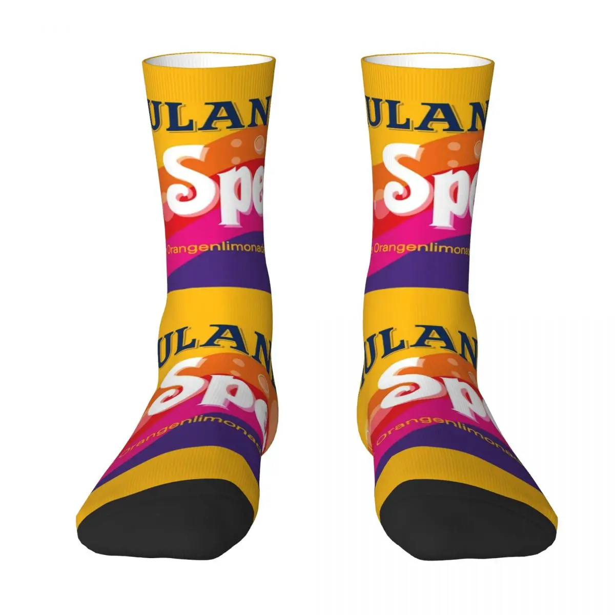 Paulaner Spezi 양말 독일 소다 음료 고딕 스타킹 봄 미끄럼 방지 성인 남성 양말 부드러운 통기성 야외 스포츠 양말