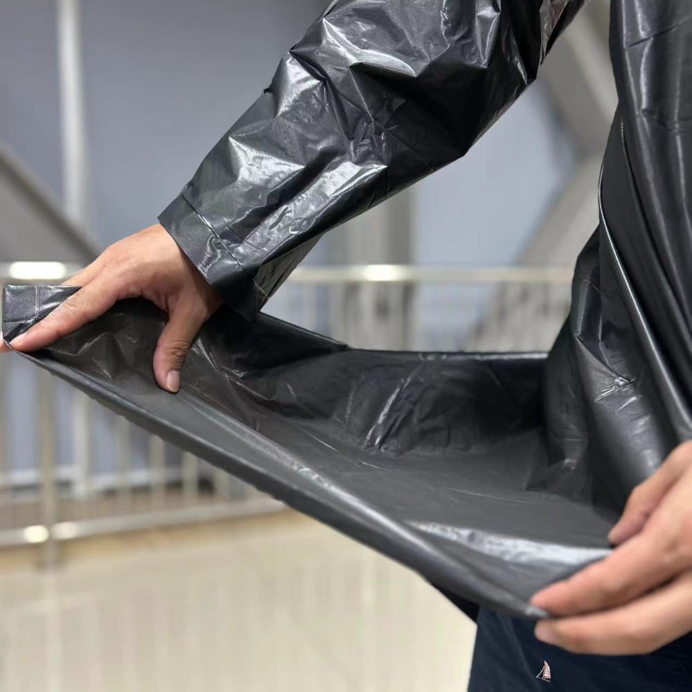 Disposable Raincoat Long Full-body rain-proof men's adult women transparent  portable