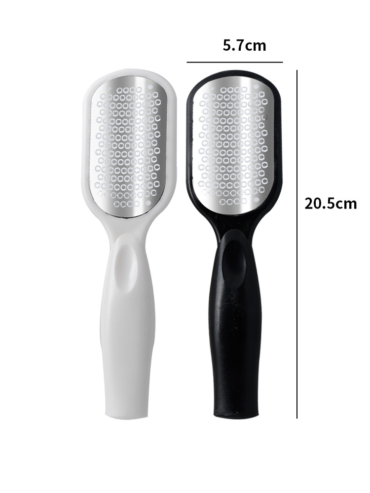 Herramienta profesional para el cuidado de los pies: lima de pies de acero inoxidable para eliminación de piel muerta