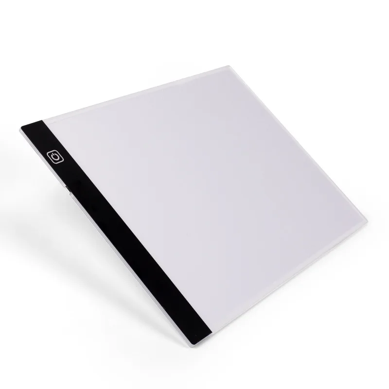 Mesa de fotocopiadora LED, tablero de dibujo, mesa de copia transmisora de luz para niños, tablero de copia ajustable con brillo, juguetes de pintura