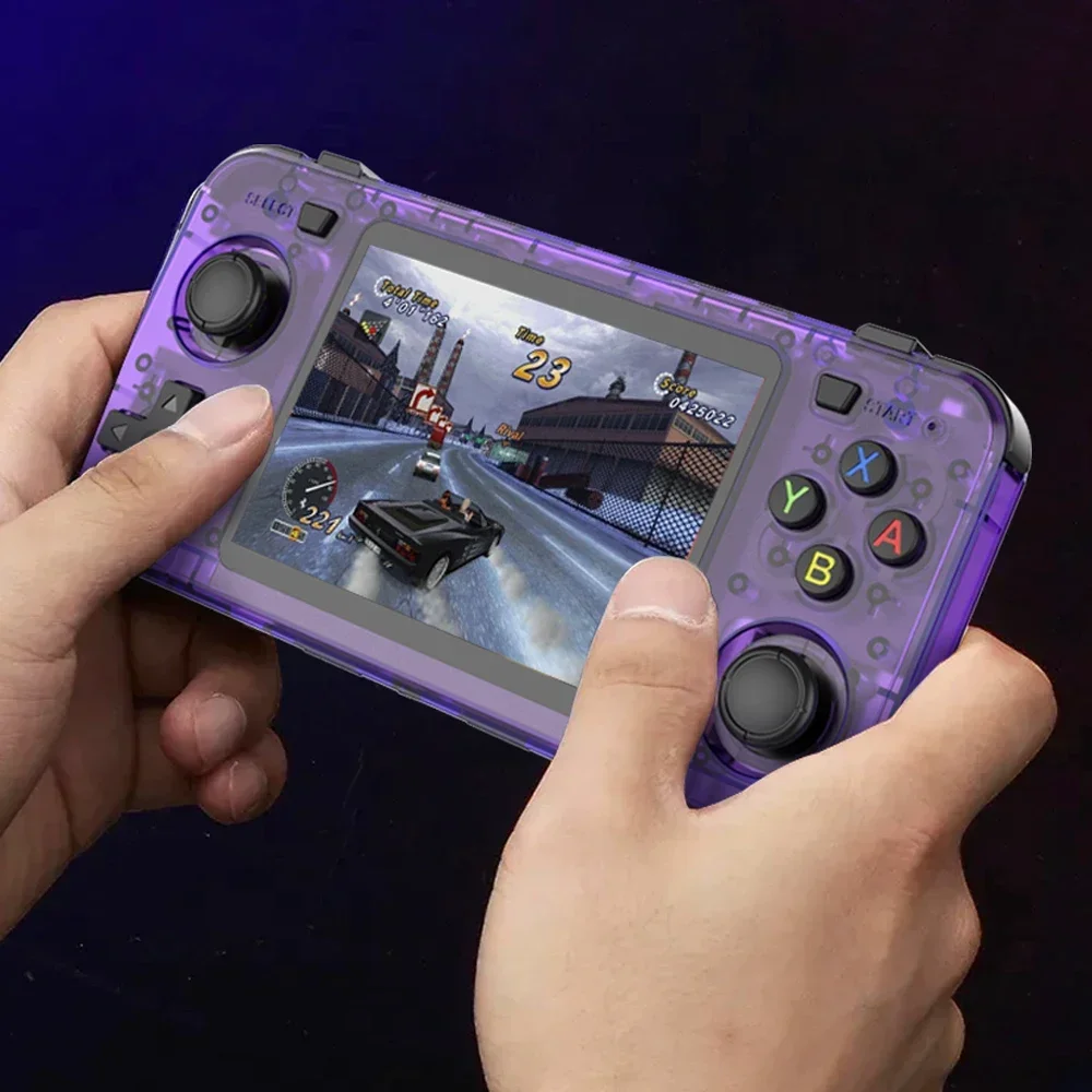 R36H Retro Handheld Video Game Console Linux System 3.5 Inch IPS Screen Portable Pocket Video Player R36S 64G 128G Game Boy Gift