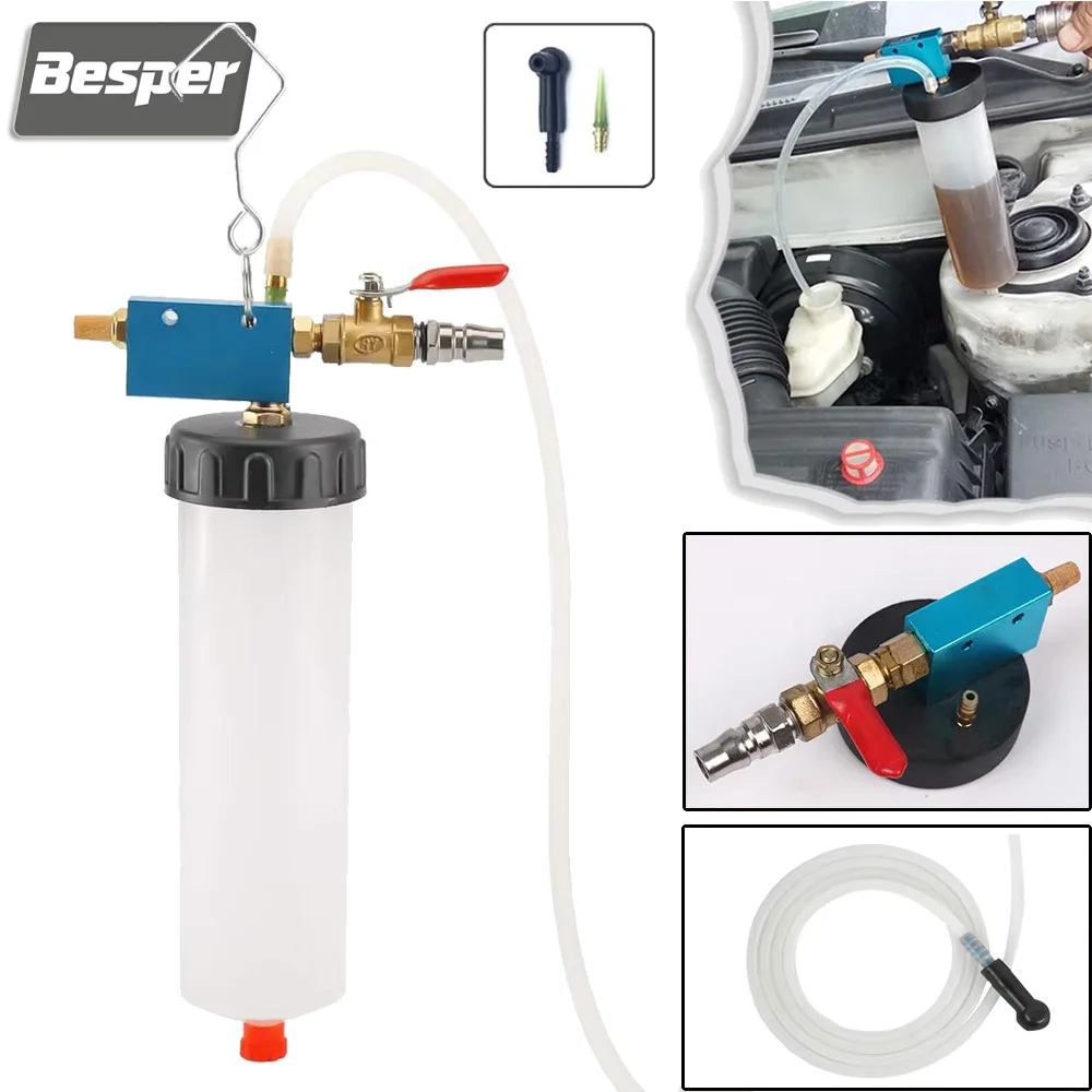 Bomba extratora de fluido de freio de carro, ferramenta de substituição de mudança de óleo com mangueira, enchimento manual de sucção de combustível, evacuador de mudança de óleo fluido
