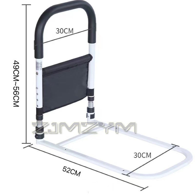 Elderly Bedside Guardrail Pregnant Senior Bed Safety Height-Adjustable Bedside Rail Anti-Fall Protection Bedside Support Bar