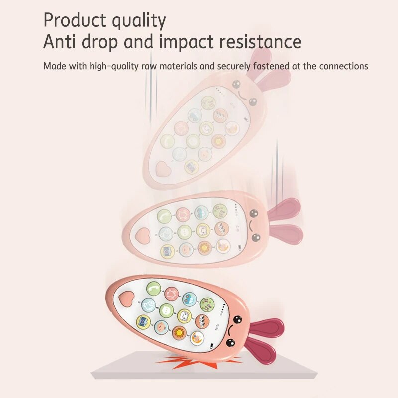 Celular mordendo inteligente, Educação Infantil, Cartoon Puzzle, História Musical, Aprendendo Brinquedo Telefone