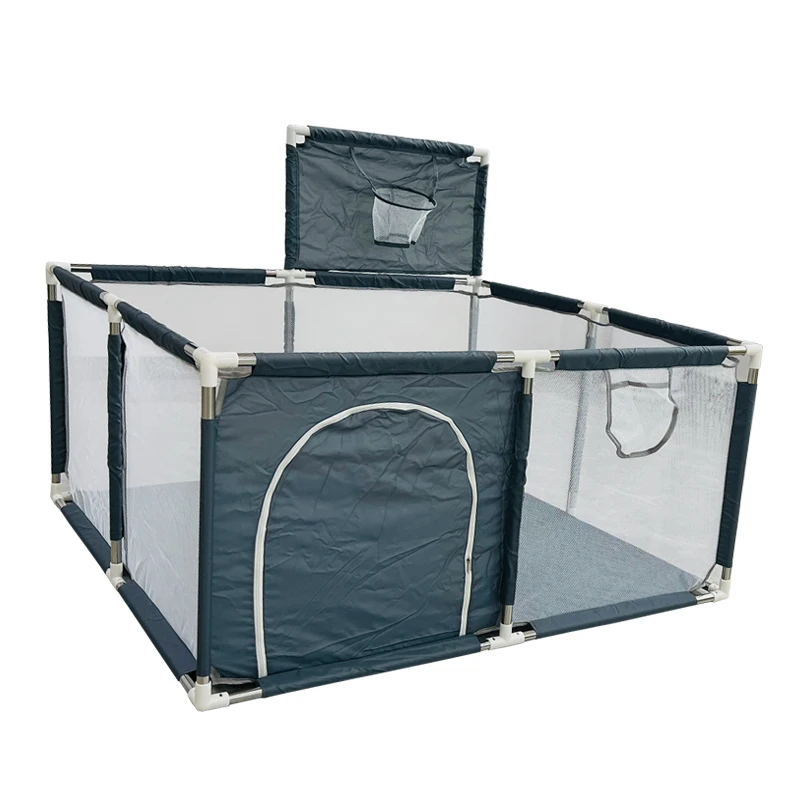 Baby Square Playpen เด็กวัยหัดเดิน Security Zone Barrier ทารกกิจกรรมอุปสรรคสนามเด็กเล่น Kids Ball Pit Playpen Baby Safety Fence
