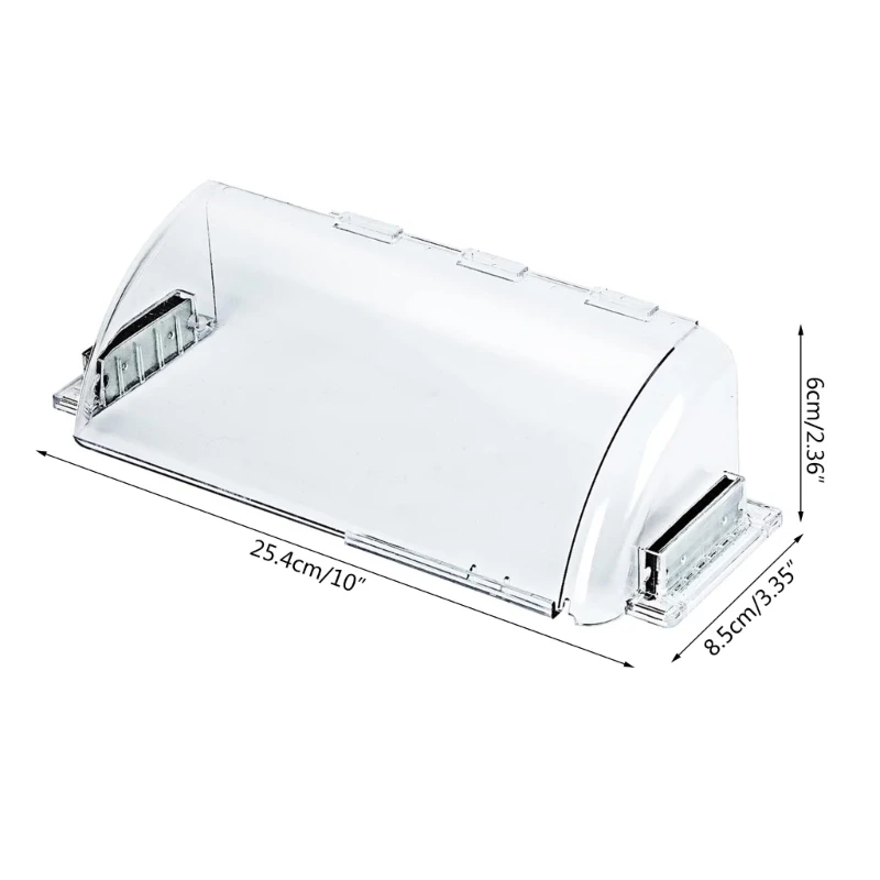 2 pcs ปรับ Air Vent Deflector Clear Deflector สำหรับเพดาน Registers Floor