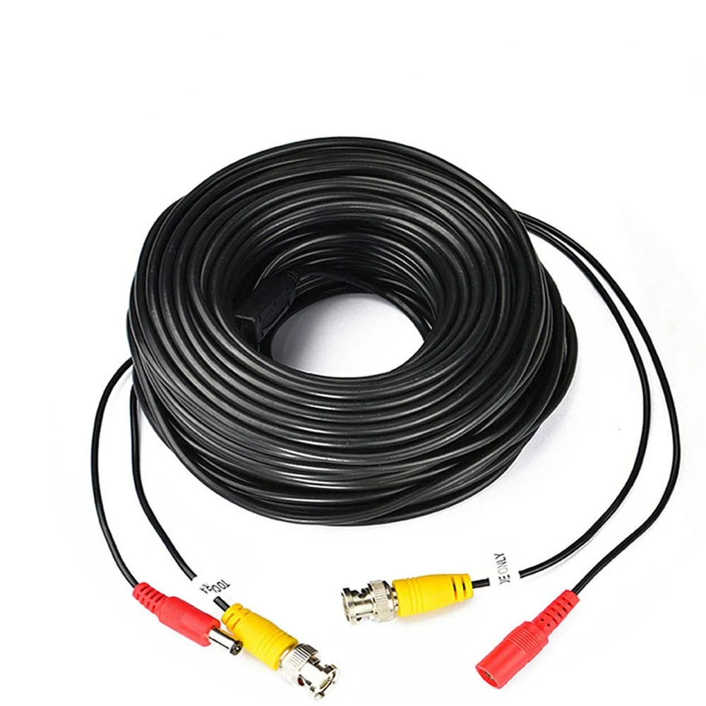 AHD Kamera Kabel 5M/10M/15M/20M/30M BNC Kabel Ausgang für DC Stecker Kabel für Analog AHD CCTV DVR Drop Verschiffen