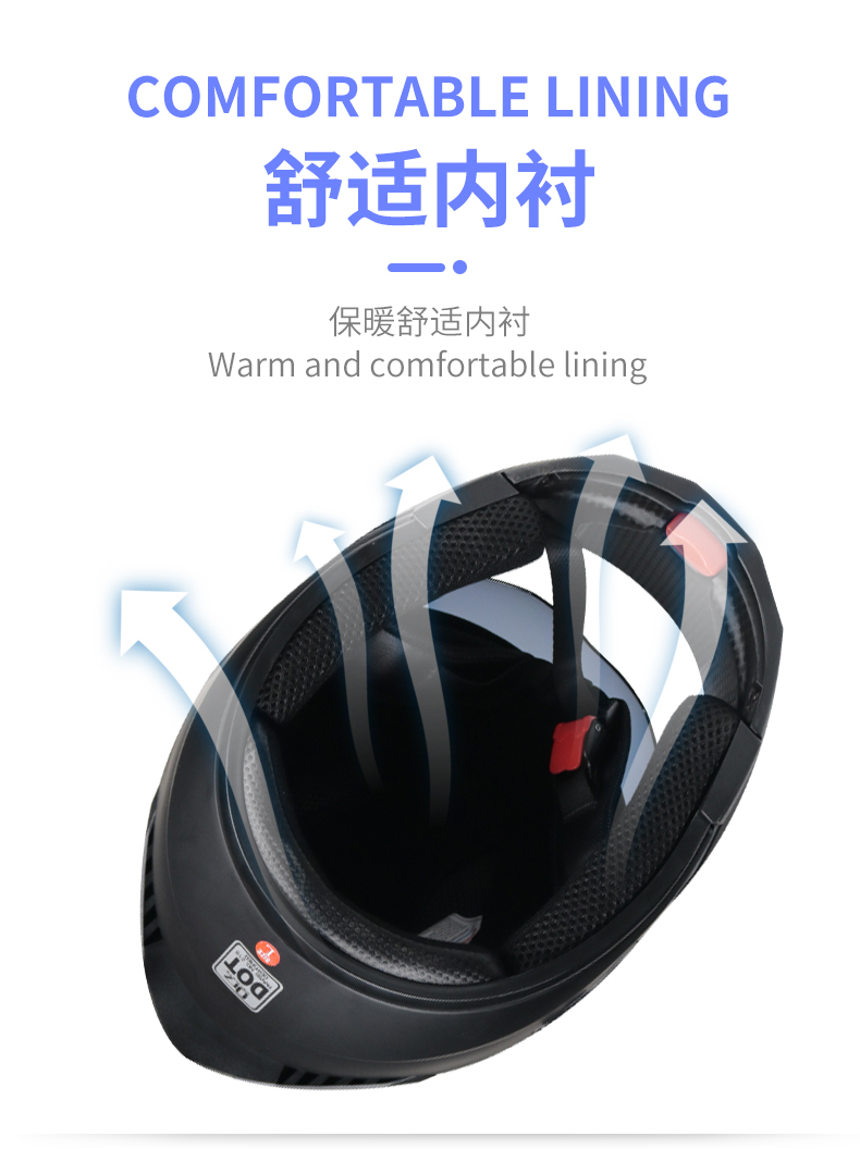 Casco Capacetes Doppel-Doppellinsenhelm Motorradhelm Integralhelme Downhill-Rennhelme Motorradhelm