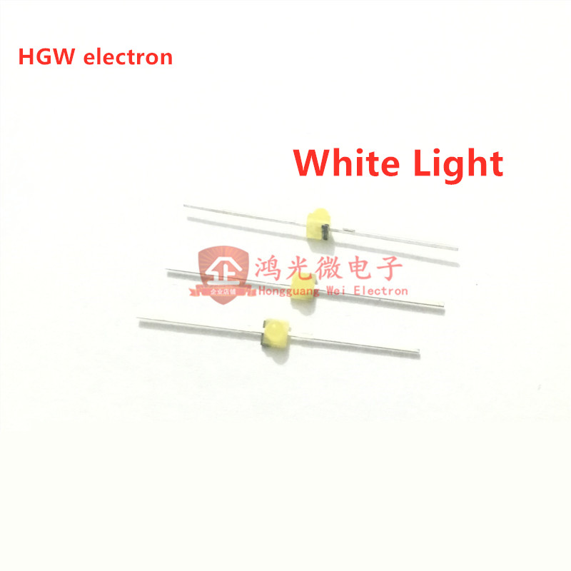 Diode lumineuse LED 100 MM, 1.5 pièces, blanc, jaune, rouge, vert, Orange, bleu, blanc chaud, couleur originale DIP 95-21QRC F1.5, rouge, colloïde
