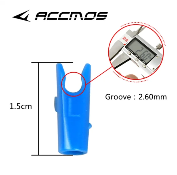 50 unidades de flecha de tiro con arco S/L se utiliza para varios accesorios de cola de pasador de eje de flecha