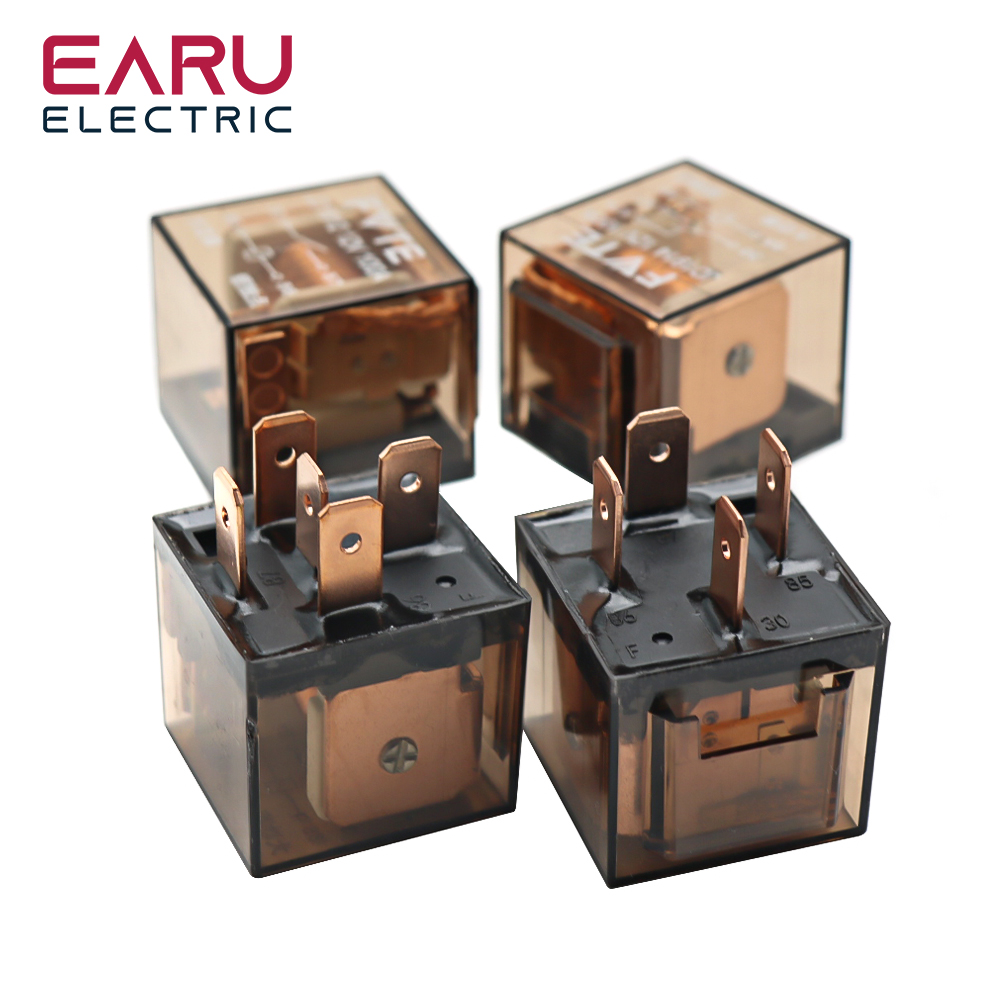 1 cái Chống Nước Ô Tô Relay 12V 100A 5Pin SPDT Xe Điều Khiển Thiết Bị Xe Rơ Le DC 24V Dung Lượng Cao chuyển mạch